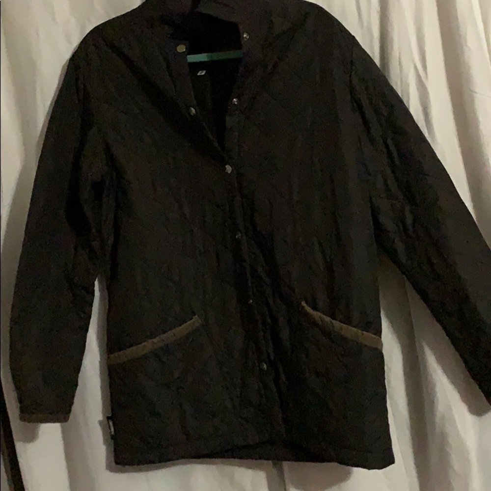 HUSKY  Woman charcoal GRAY black  jacket